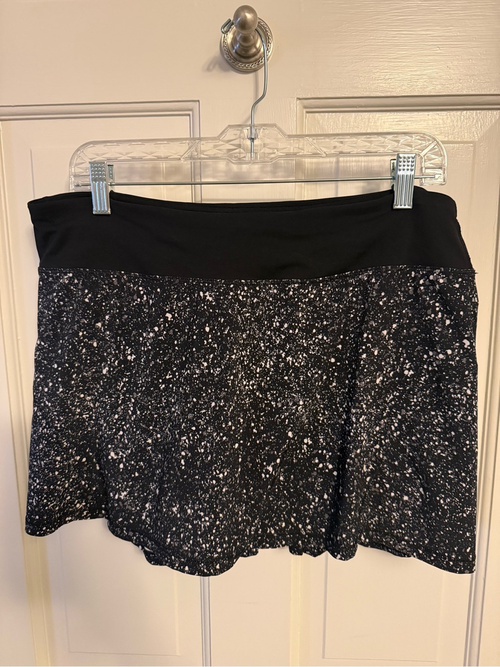 Lululemon Black Speckled tennis Skirt
